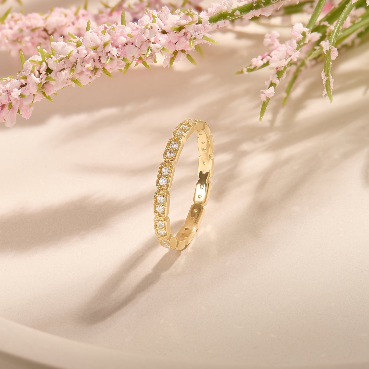 Unity Eternity Band Ring in Gold