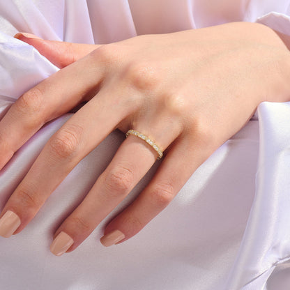 Unity Eternity Band Ring in Gold