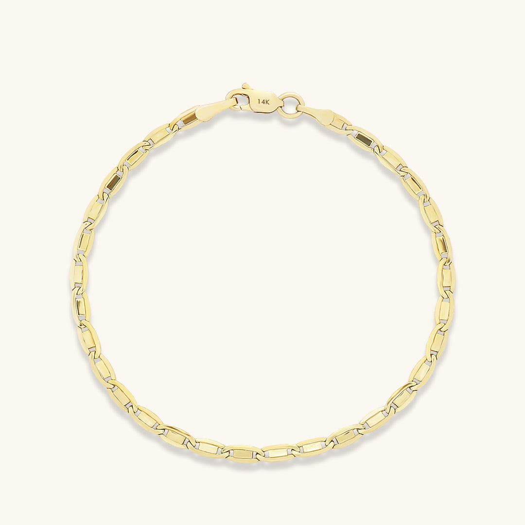 Valentino Chain Bracelet in Gold