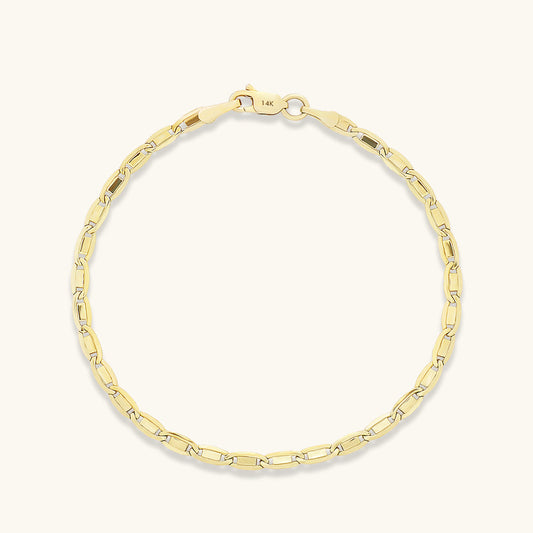 Valentino Chain Bracelet in Gold