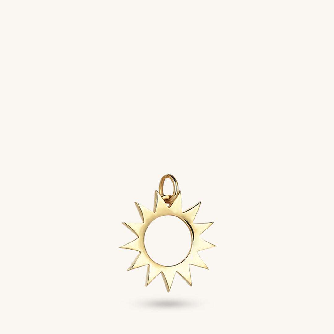 Sun Necklace in Gold