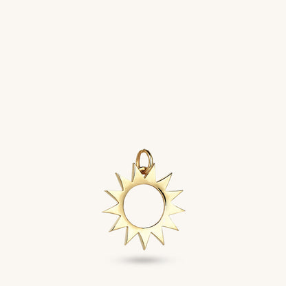 Sun Necklace in Gold